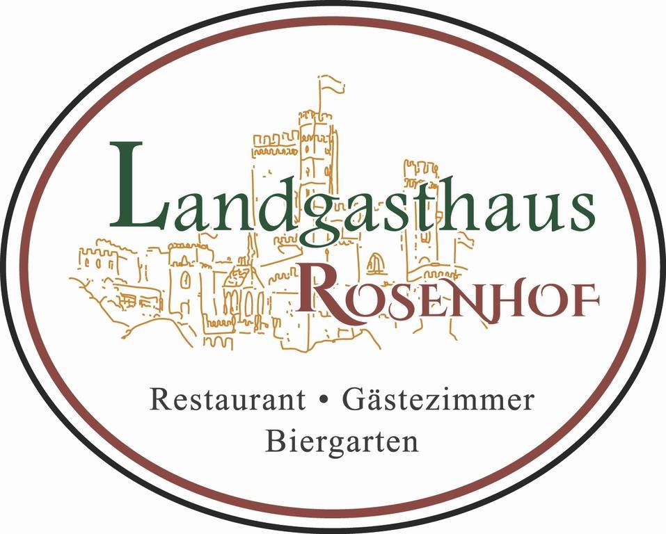 Landgasthaus Rosenhof Trechtingshausen Dış mekan fotoğraf