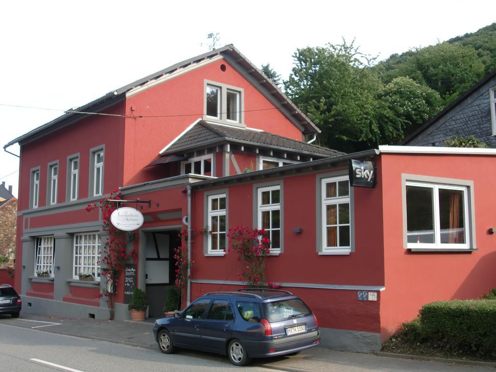Landgasthaus Rosenhof Trechtingshausen Dış mekan fotoğraf